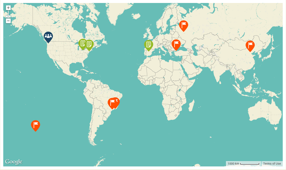 Data Charter Map